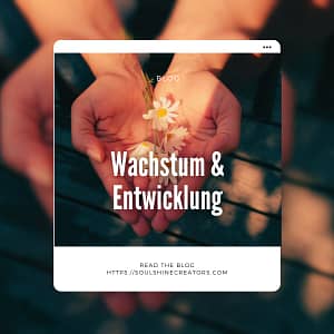 Wachstum Entwicklung